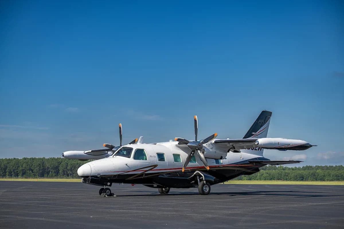 1981 Mitsubishi MU-2B-60 Marquise N33EW — air1st__photos_june24 8105