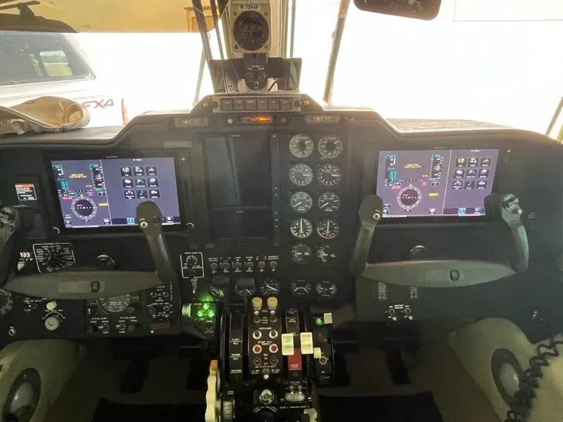 1980 Mitsubishi MU-2B-60 Marquise N759AF — panel